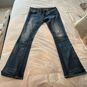 Rock Revival Arda Stretch Bootcut Jeans 32 x 35 Excellent Condition!